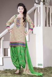 Manufacturers Exporters and Wholesale Suppliers of Traditional Patiala Suit Surat Gujarat